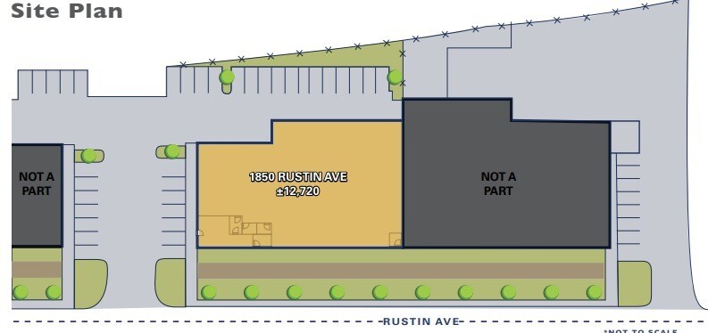 1850 Rustin Ave, Riverside, CA for sale - Site Plan - Image 3 of 5