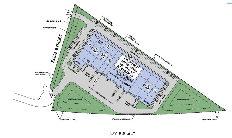 14049 Ellis St, Stafford, TX for lease - Site Plan - Image 2 of 3
