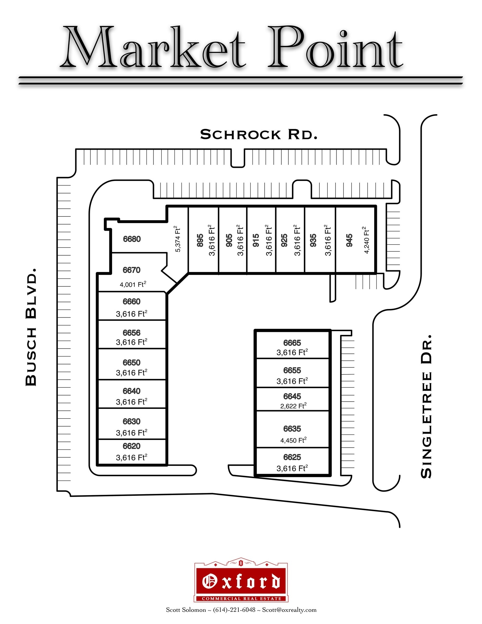 6620-6680 Busch Blvd, Columbus, OH for lease Site Plan- Image 1 of 4