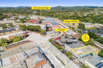 26-28 Currie St, Nambour, QLD - Aerial map view - Image1