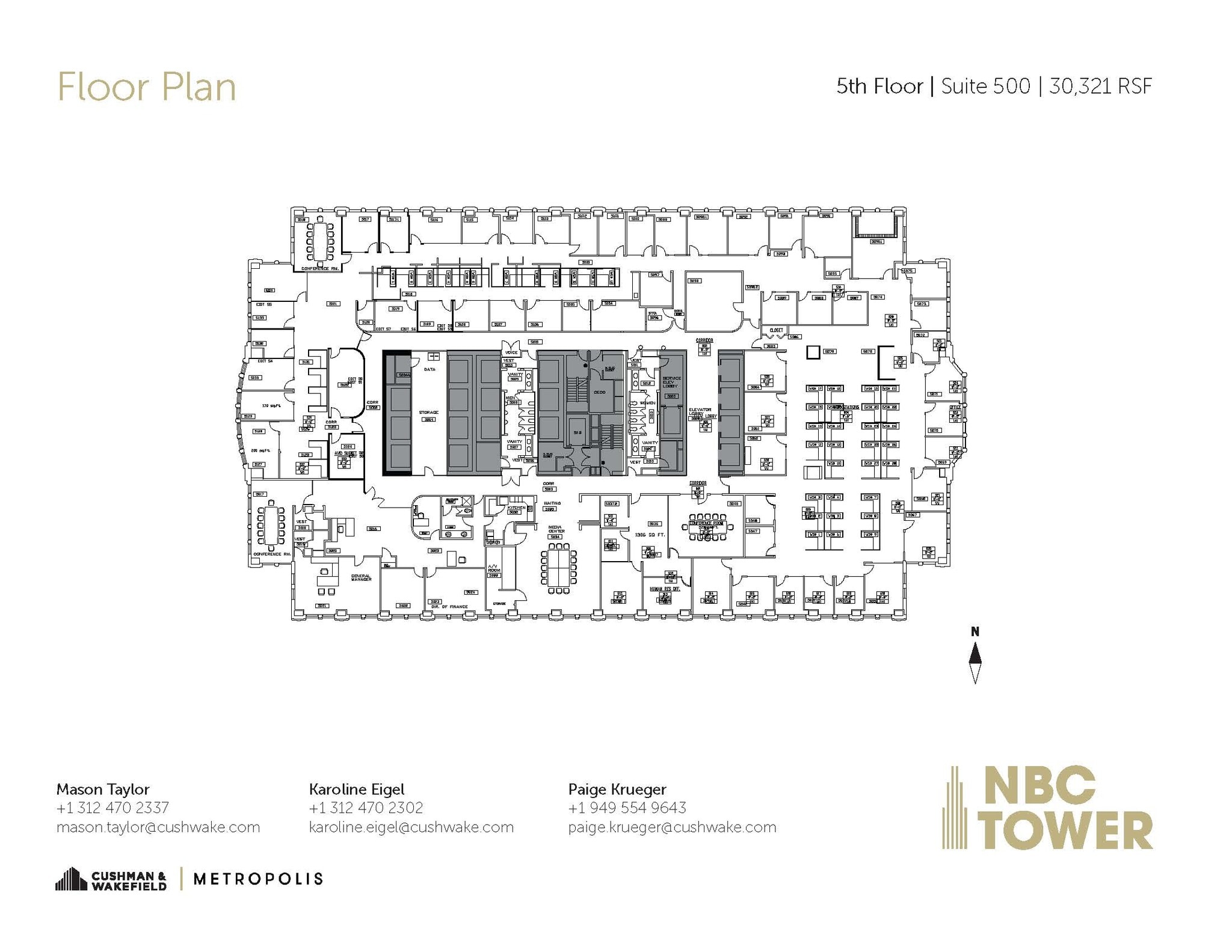 455 N Cityfront Plaza Dr, Chicago, IL for lease Floor Plan- Image 1 of 1