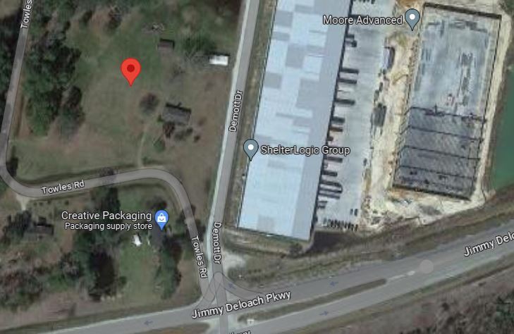 120 Towles Rd, Bloomingdale, GA for sale Aerial- Image 1 of 2