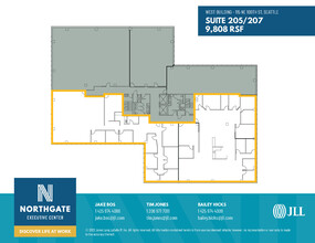 115 NE 100th St, Seattle, WA for lease Floor Plan- Image 1 of 2