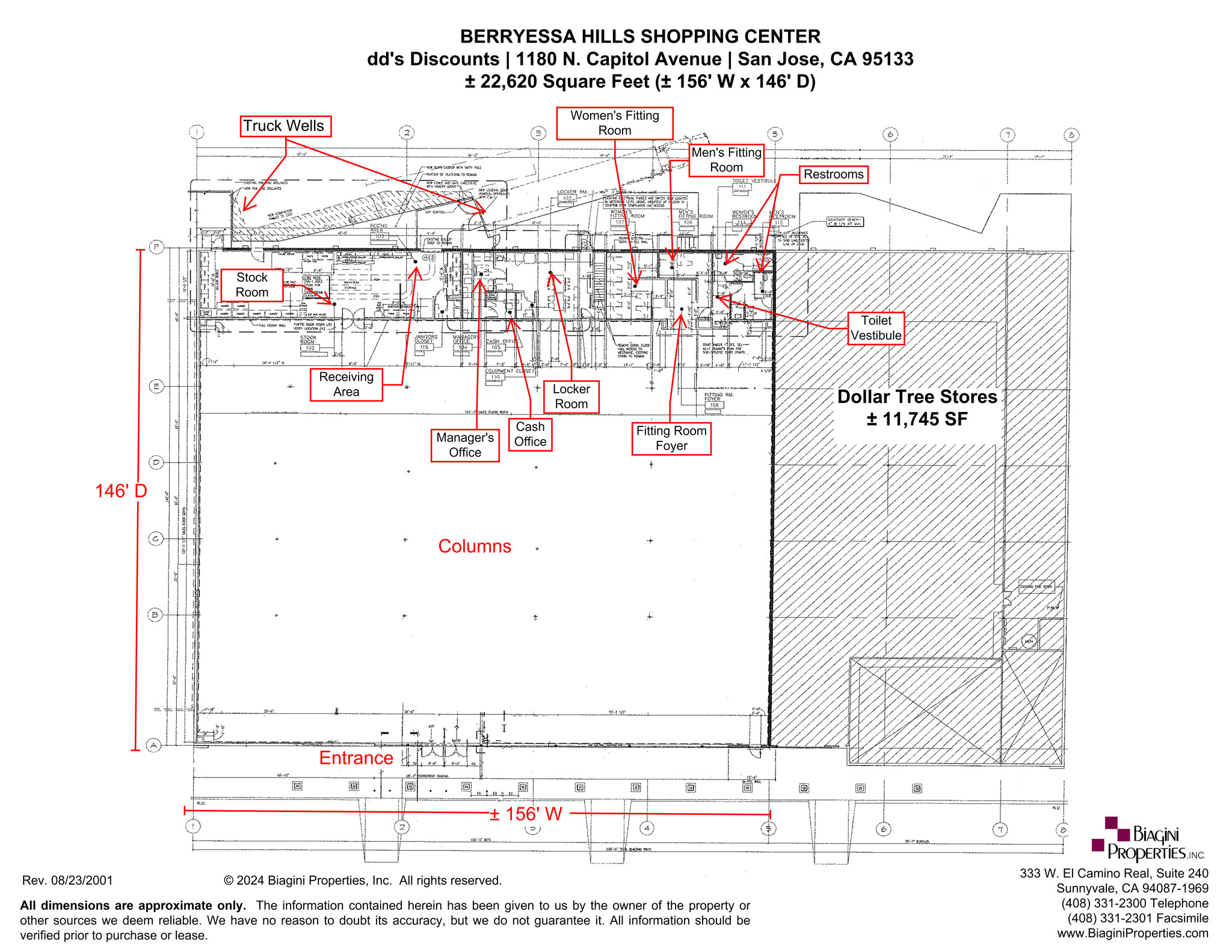 1142-1198 N Capitol Ave, San Jose, CA for lease Site Plan- Image 1 of 1