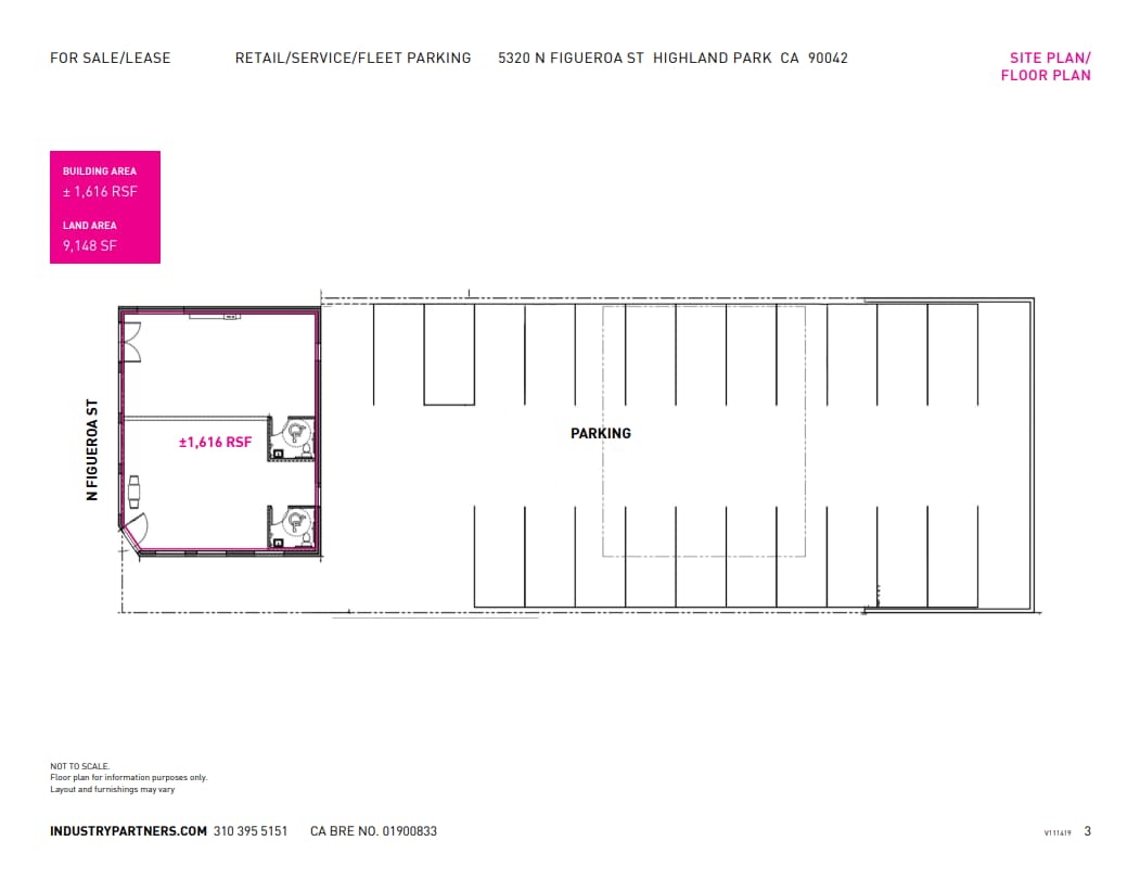 5320 N Figueroa St, Los Angeles, CA for sale Floor Plan- Image 1 of 1