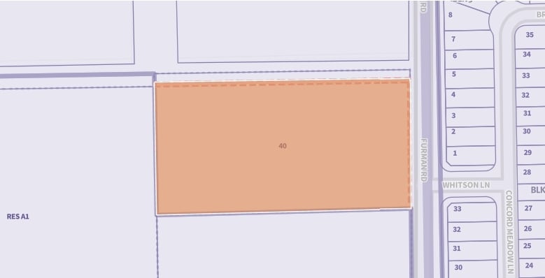 13802 Furman Rd, Houston, TX for lease - Plat Map - Image 3 of 3