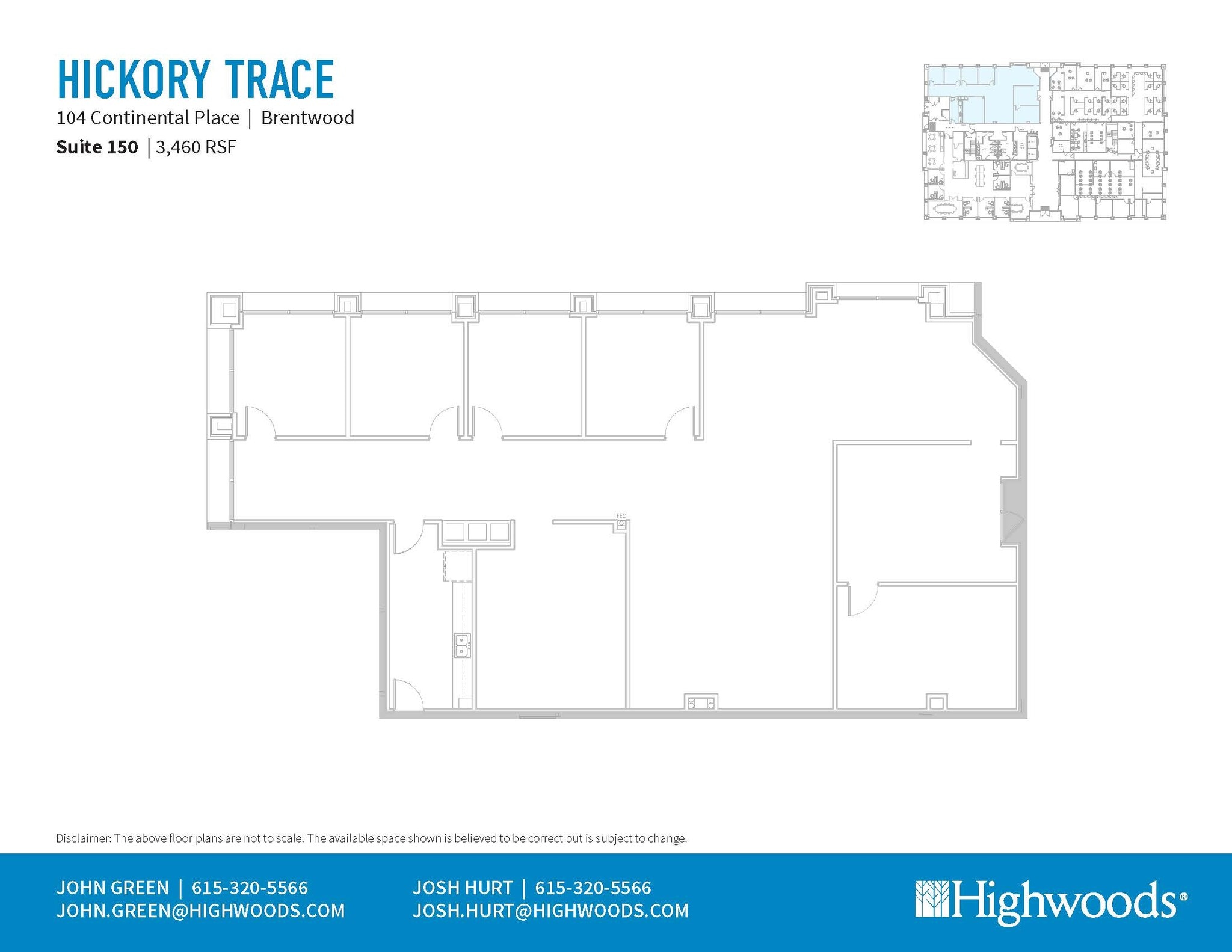 5410 Maryland Way, Brentwood, TN for lease Floor Plan- Image 1 of 1