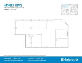 5410 Maryland Way, Brentwood, TN for lease Floor Plan- Image 1 of 1