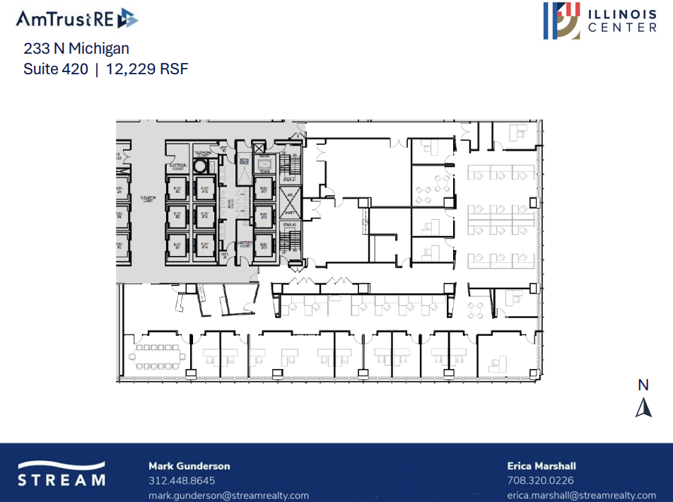 233 N Michigan Ave, Chicago, IL for lease Floor Plan- Image 1 of 1