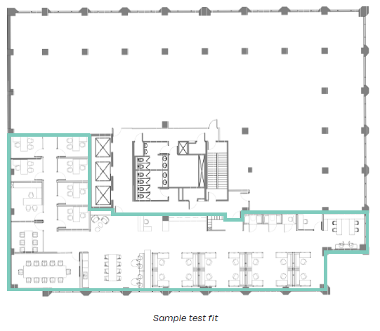 815 W Hastings St, Vancouver, BC for lease Floor Plan- Image 1 of 4