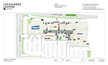 2760-3510 St Remembrance, Montréal, QC for lease Site Plan- Image 2 of 2