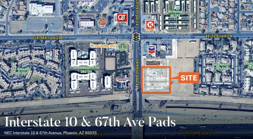 NEC I-10 & 67th Ave, Phoenix, AZ for sale - Building Photo - Image 1 of 4