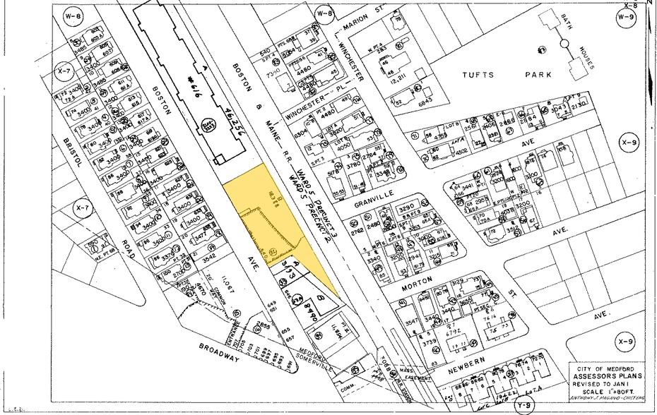 640 Boston Ave, Medford, MA for lease - Plat Map - Image 2 of 19