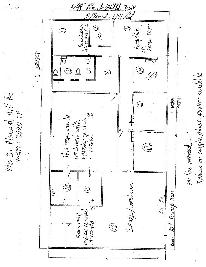 498 S Pleasant Hill Rd, Warner Robins, GA for lease Primary Photo- Image 1 of 2
