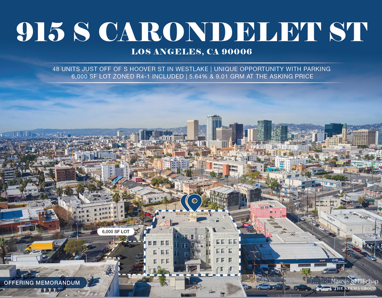 915 S Carondelet St, Los Angeles, CA for sale - Building Photo - Image 1 of 13