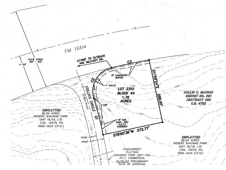 Loop 1604 & NW Military H, Shavano Park, TX for sale Primary Photo- Image 1 of 1