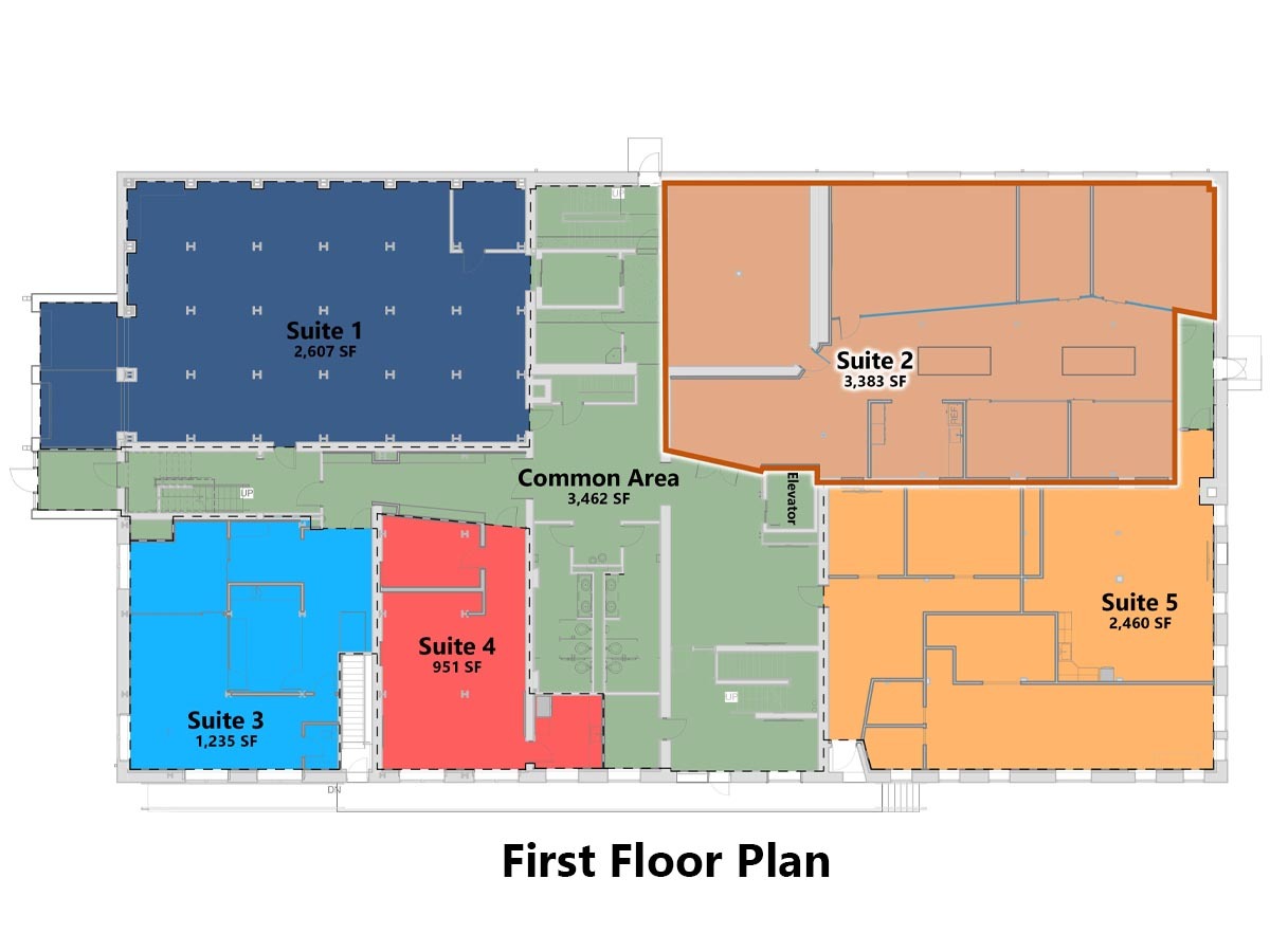 210-236 York St, York, PA for lease Floor Plan- Image 1 of 3