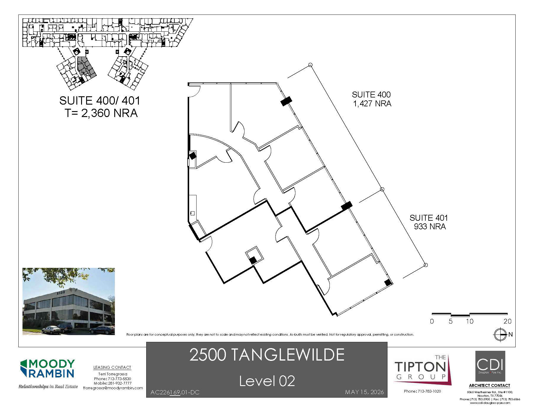 2500 Tanglewilde St, Houston, TX for lease Floor Plan- Image 1 of 1