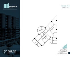 17950 Preston Rd, Dallas, TX for lease Floor Plan- Image 1 of 1