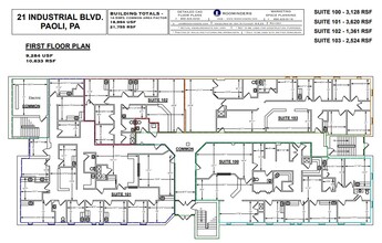 21 Industrial Blvd, Paoli, PA for lease Floor Plan- Image 1 of 1