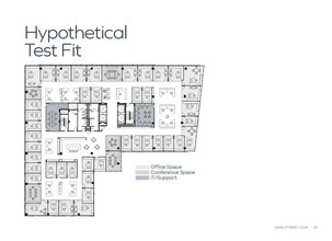 2100 L St NW, Washington, DC for lease Floor Plan- Image 2 of 5