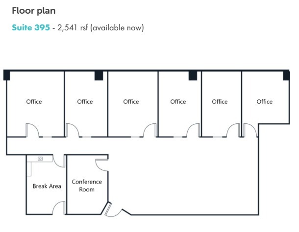 15373 Innovation Dr, San Diego, CA for lease Floor Plan- Image 1 of 1