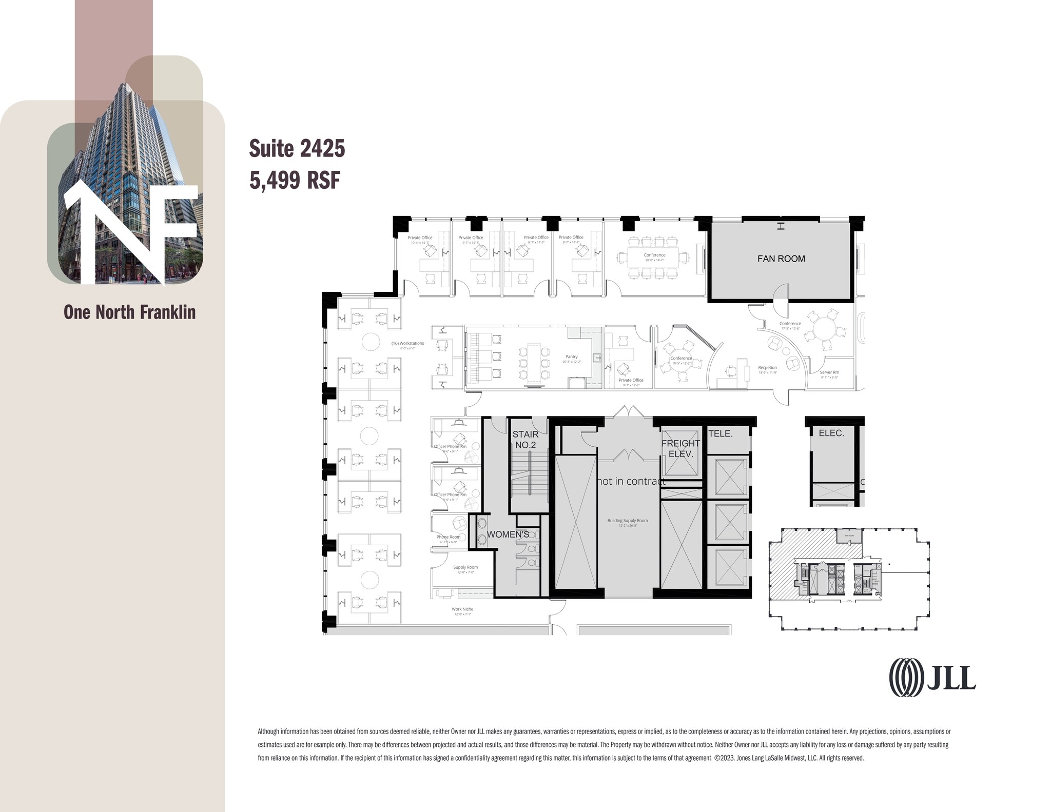 1 N Franklin St, Chicago, IL for lease Site Plan- Image 1 of 1