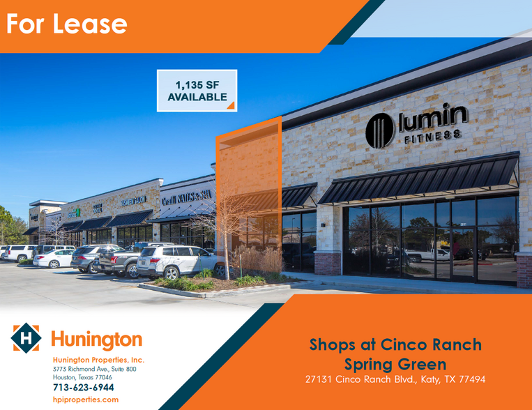 27131 Cinco Ranch Blvd, Katy, TX for lease - Building Photo - Image 1 of 1