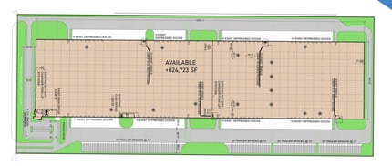 1010 Taylor Rd, Romeoville, IL for lease Site Plan- Image 2 of 2