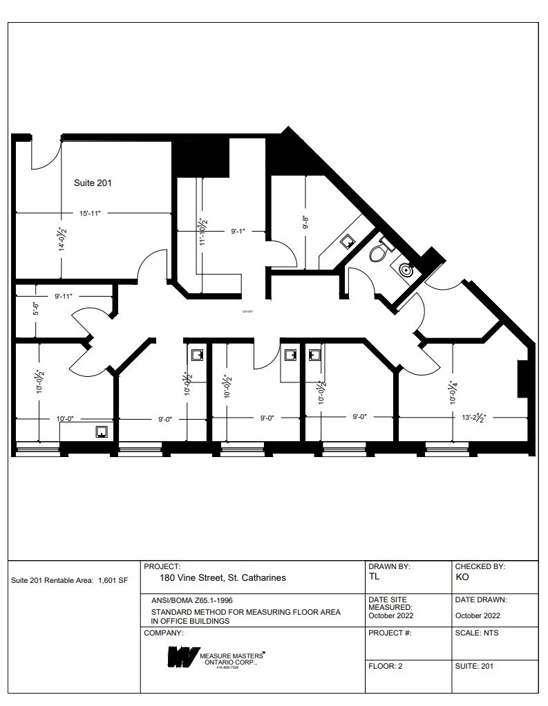 180 Vine St S, St Catharines, ON for lease Floor Plan- Image 1 of 1