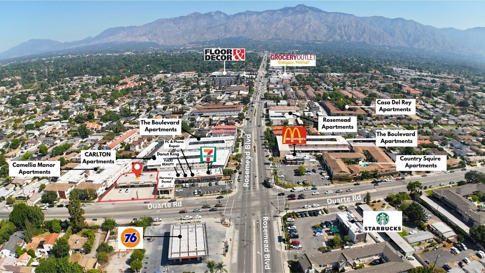 8951-8955 Duarte Rd, San Gabriel, CA for lease - Building Photo - Image 2 of 24