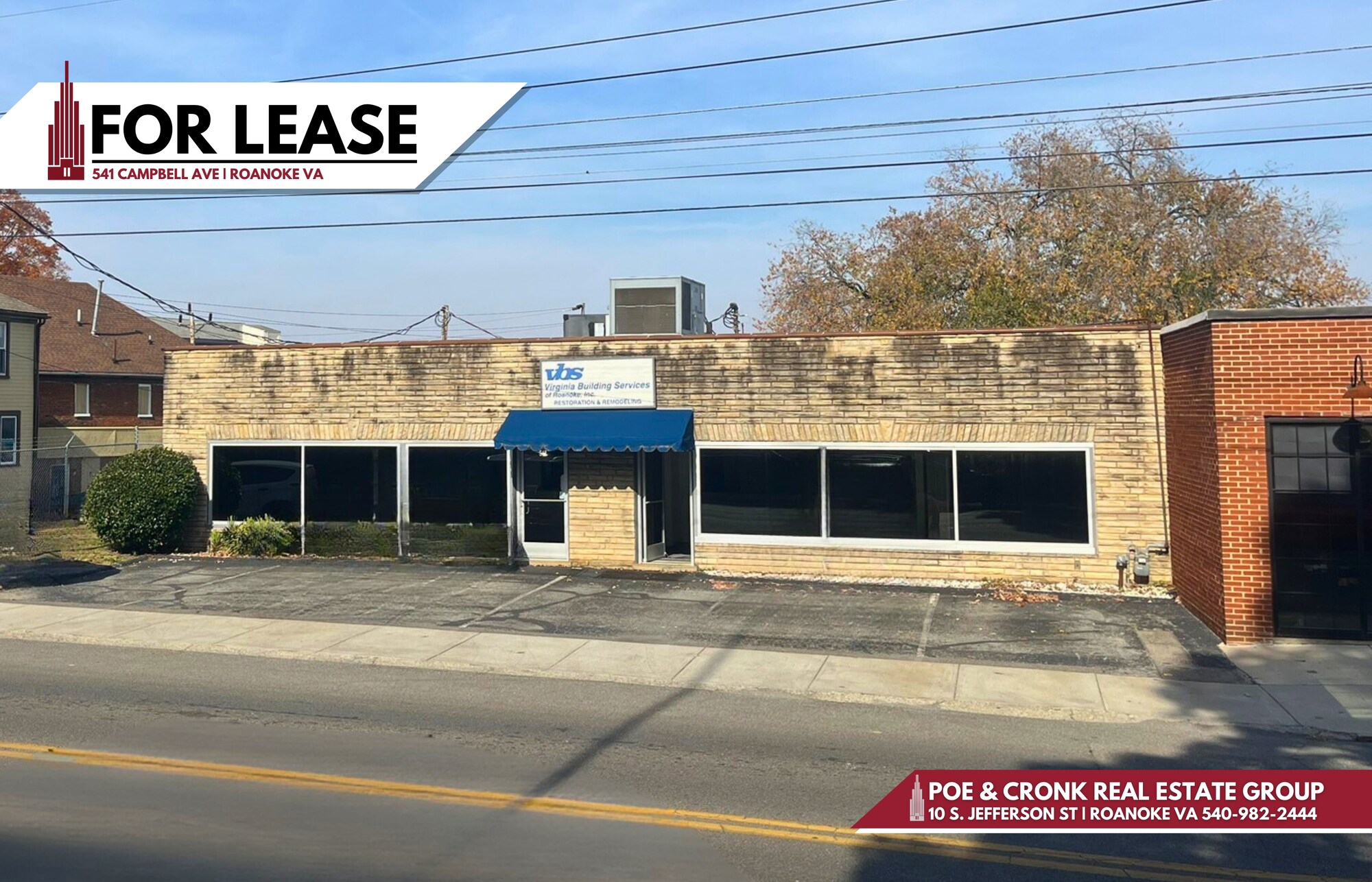 541 Campbell Ave SW, Roanoke, VA for lease Building Photo- Image 1 of 12