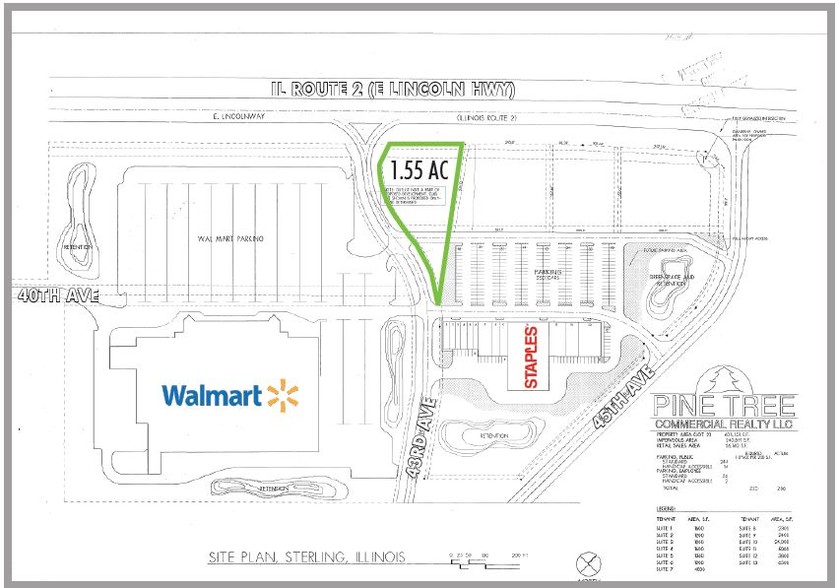 4115 E Lincolnway, Sterling, IL for sale - Site Plan - Image 1 of 1