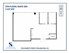 1760 Market St, Philadelphia, PA for lease Floor Plan- Image 1 of 6