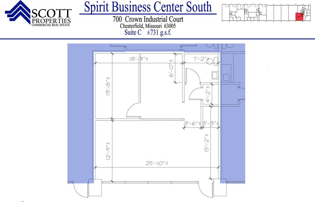 716 Crown Industrial Ct, Chesterfield, MO for lease Interior Photo- Image 1 of 1