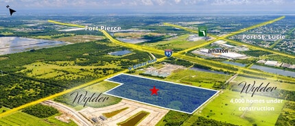 TBD Midway Rd, Fort Pierce, FL - AERIAL  map view - Image1