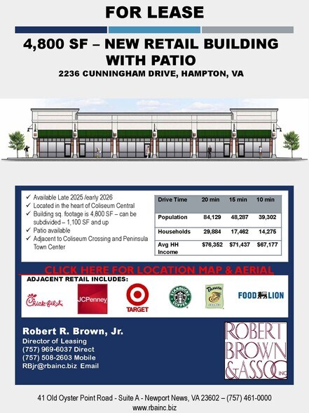 2236 Cunningham Dr, Hampton, VA for lease - Primary Photo - Image 1 of 1