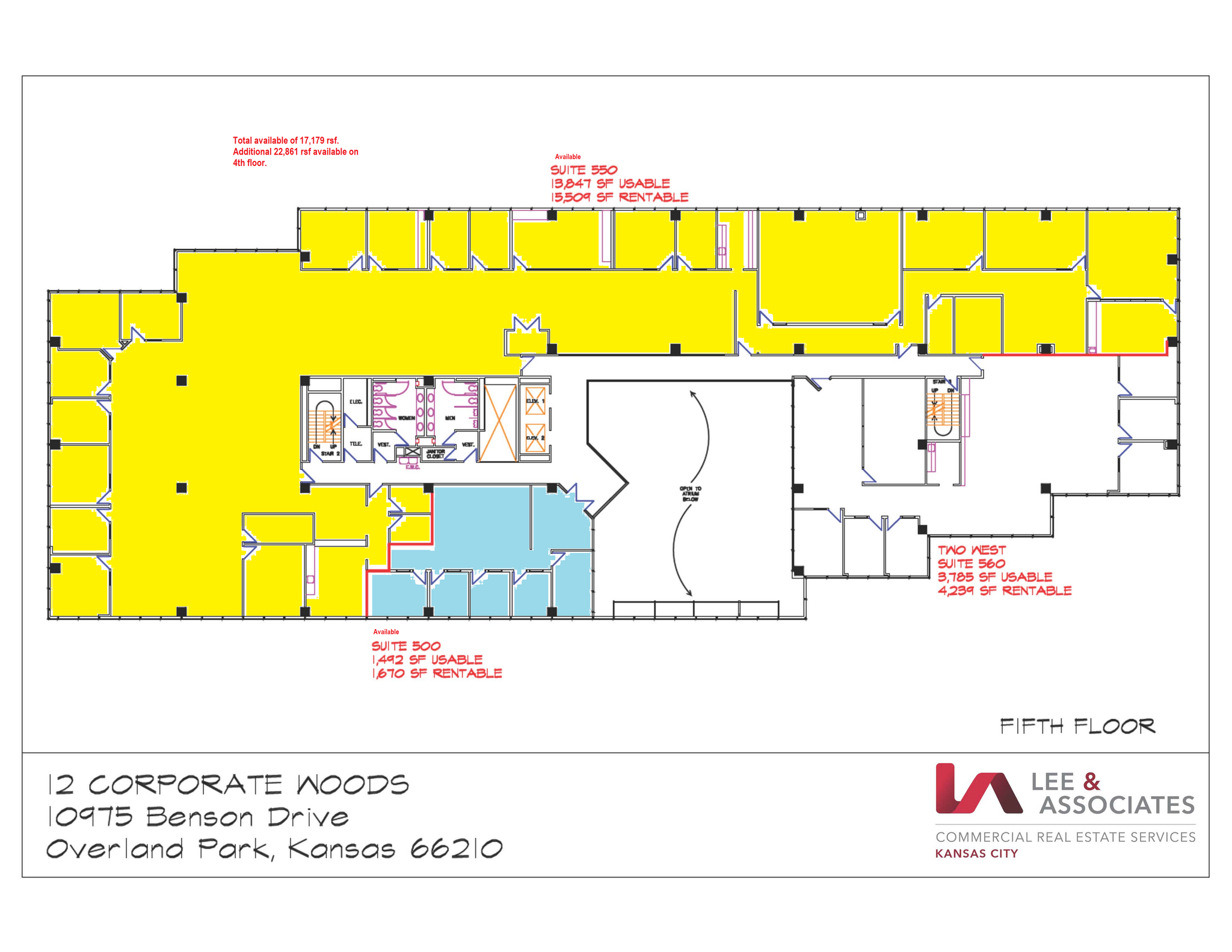 10975 Benson Dr, Overland Park, KS for lease Floor Plan- Image 1 of 1