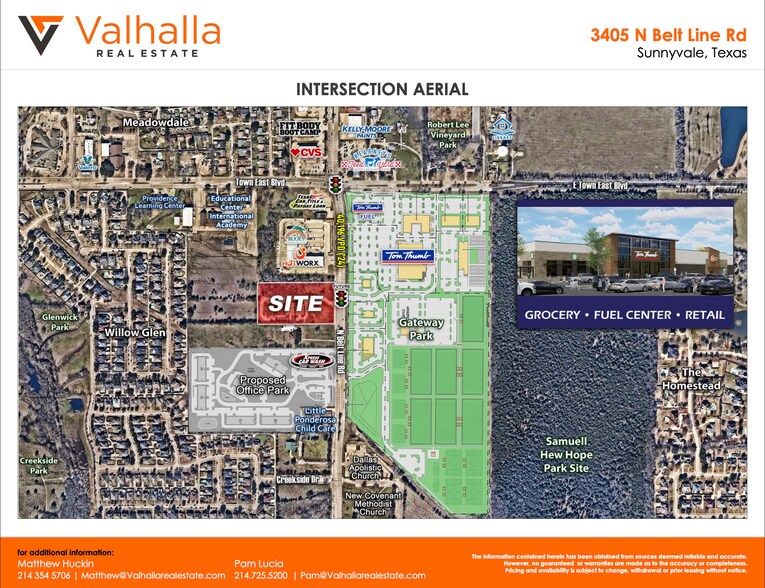 3405 N Belt Line Rd, Sunnyvale, TX for sale - Aerial - Image 1 of 1