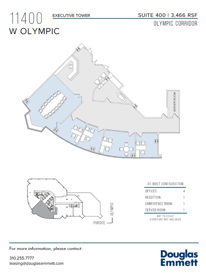 11400 W Olympic Blvd, Los Angeles, CA for lease Floor Plan- Image 1 of 1