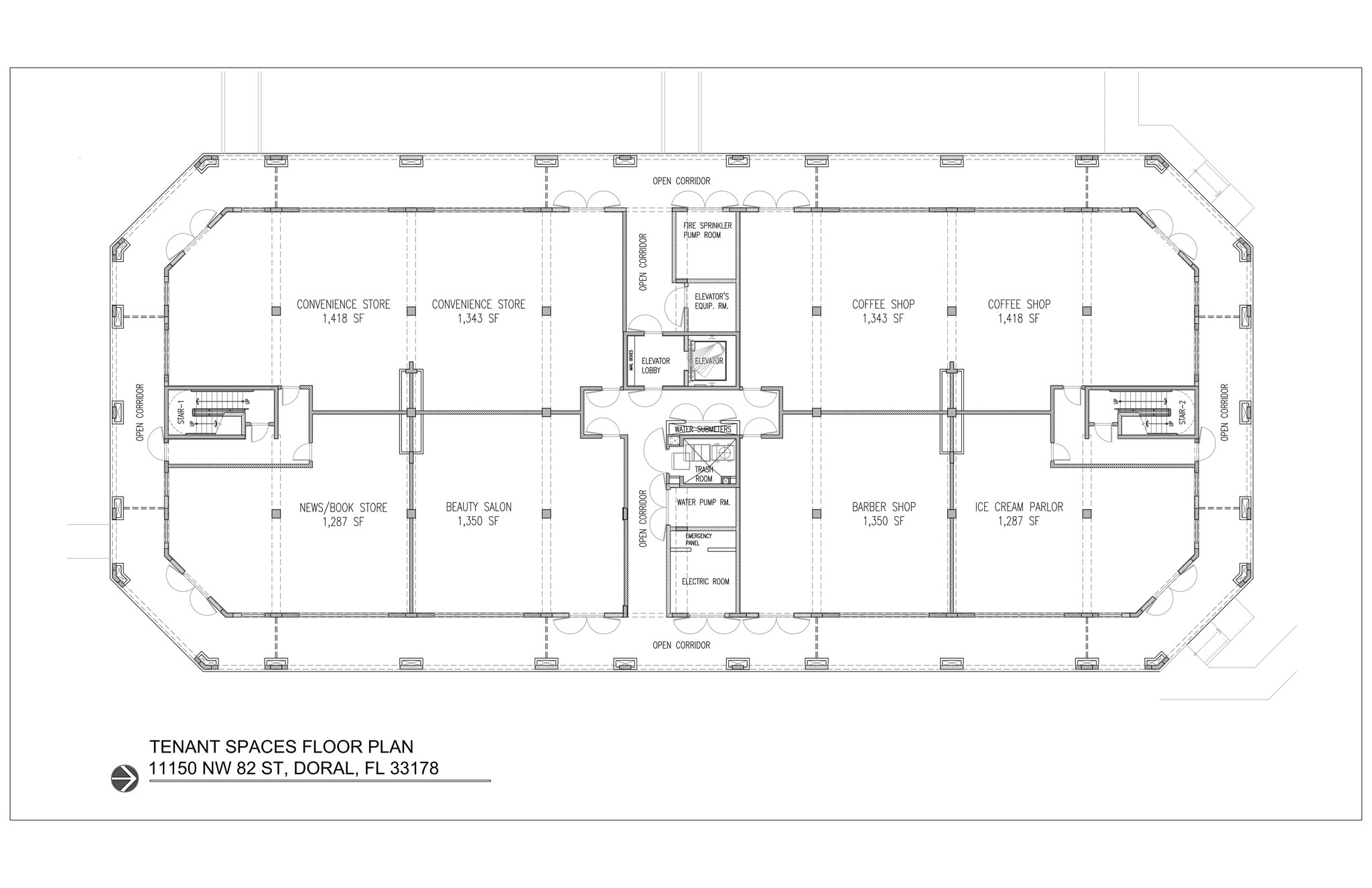 11150 Northwest 82nd St, Doral, FL for lease Site Plan- Image 1 of 5