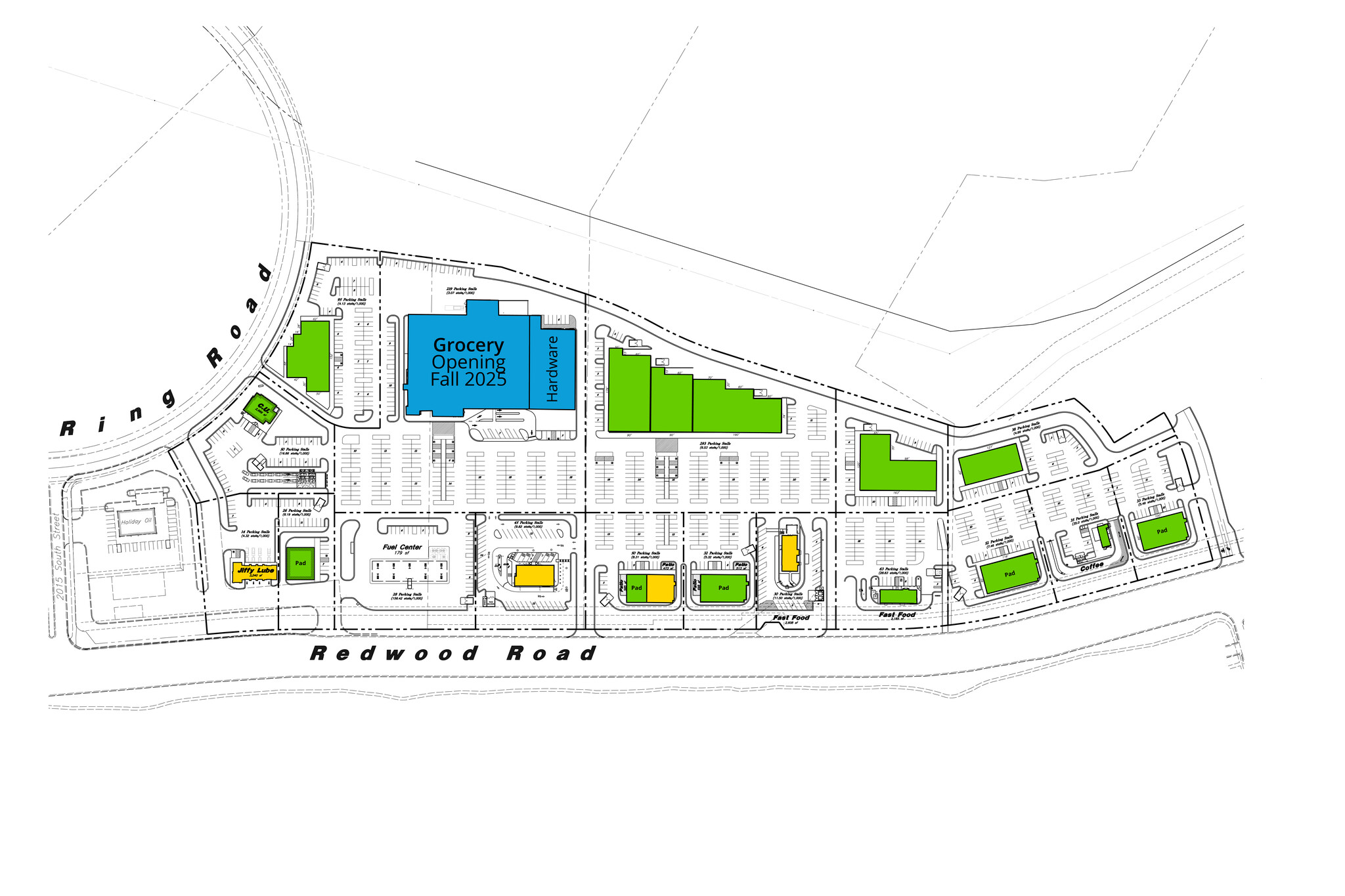 1500 S Redwood Road, Saratoga Springs, UT for lease Site Plan- Image 1 of 3