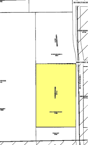 2033 Chenault Dr, Carrollton, TX for lease - Plat Map - Image 3 of 5