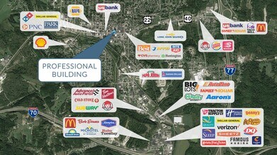 927 Wheeling Ave, Cambridge, OH - AERIAL  map view - Image1