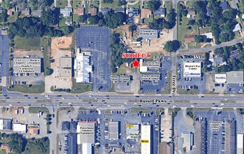 1204 Russell Pky, Warner Robins, GA - AERIAL map view - Image1