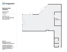 8211 Westminster Hwy, Richmond, BC for lease Floor Plan- Image 2 of 5