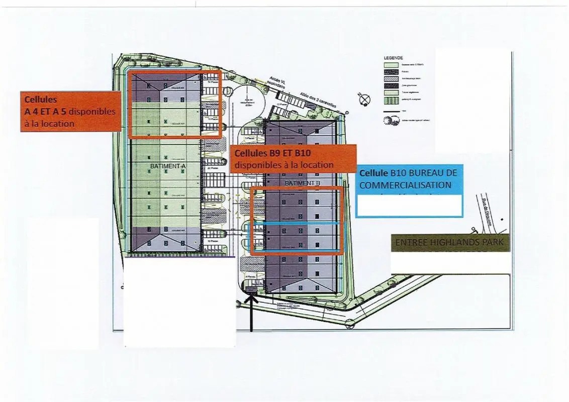 Office in SAINT-OUEN-L'AUMONE for lease Floor Plan- Image 1 of 2