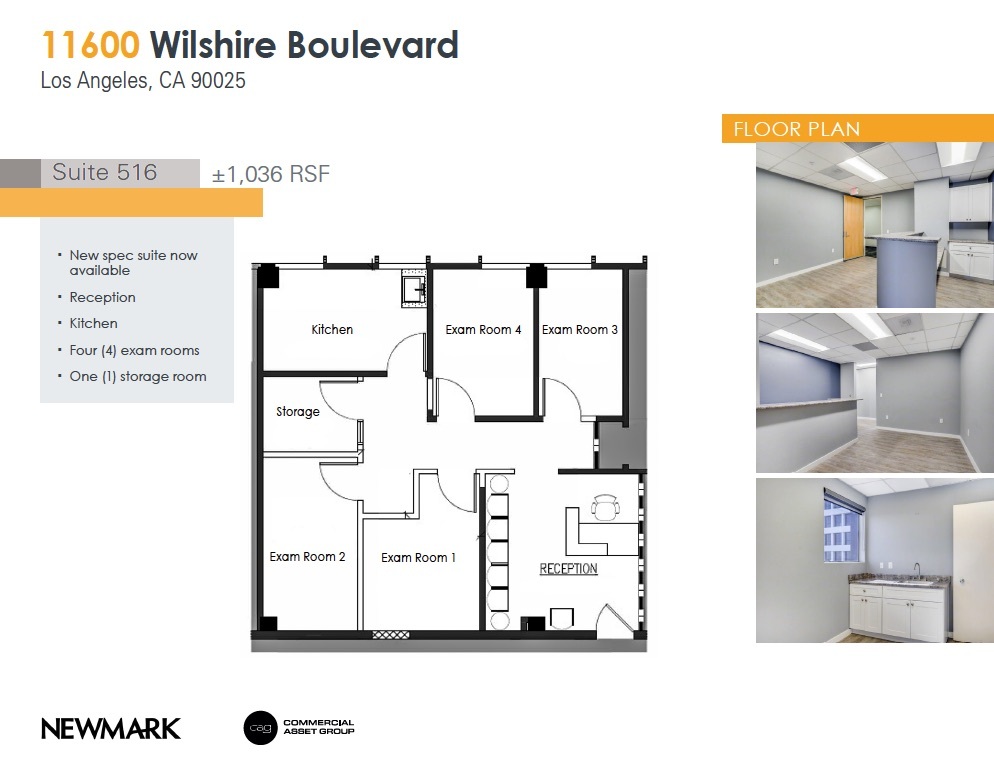 11600 Wilshire Blvd, Los Angeles, CA for lease Floor Plan- Image 1 of 4