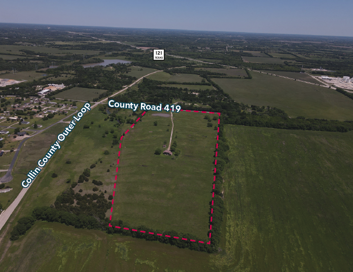 9175 County Road 419, Anna, TX for sale - Aerial - Image 1 of 10