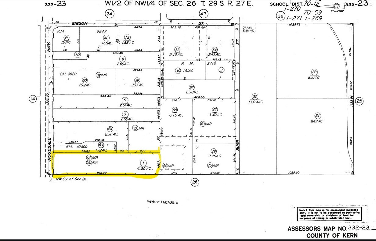 4319 Rosedale Hwy, Bakersfield, CA 93308 Land for Sale